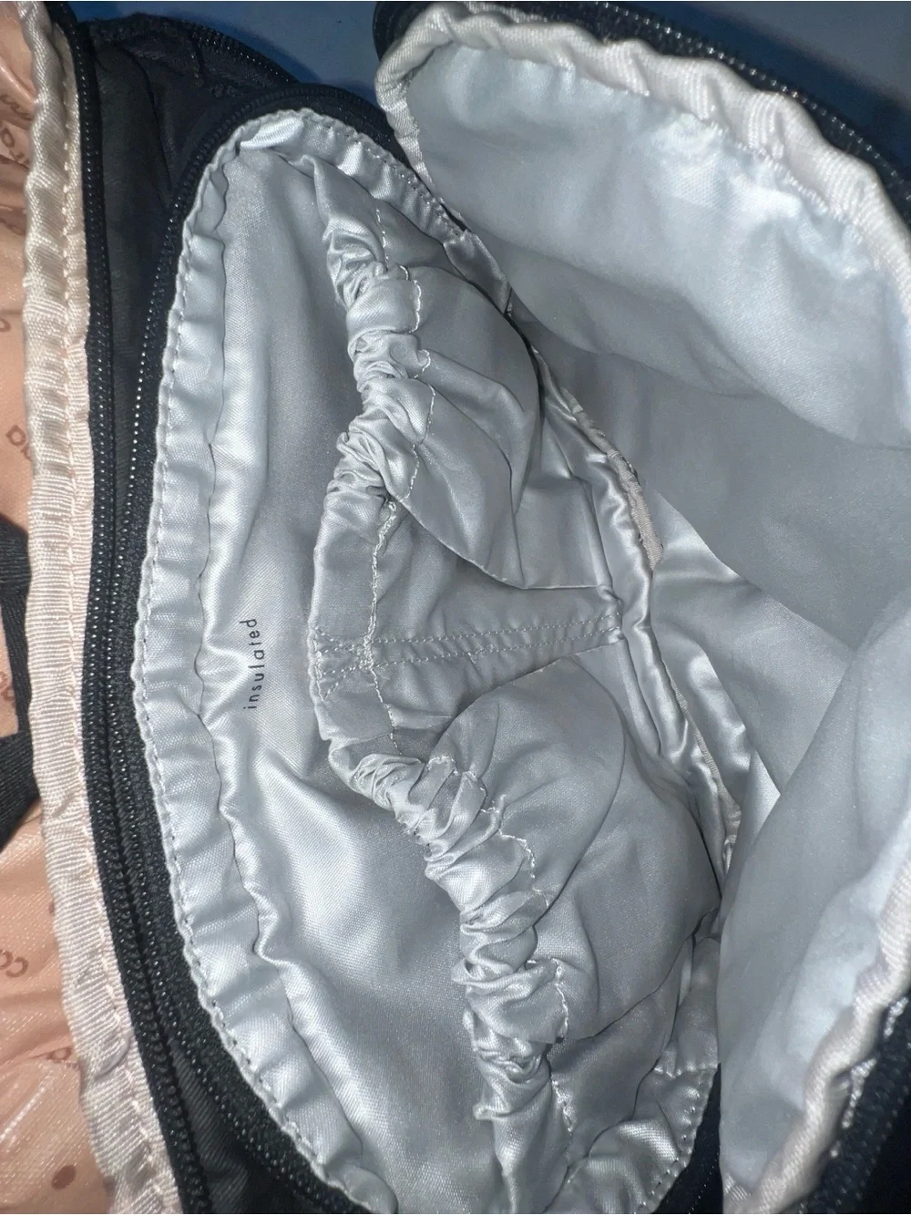 Baby Bag Medium in Black Organic Cotton | Discontinued Limited